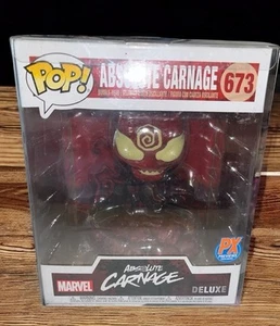Funko Pop! Marvel Absolute Carnage PX Exclusivo Deluxe #673 con protector - Imagen 1 de 6
