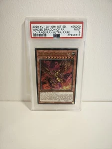 The Winged Dragon of Ra (Alt Art) LED7-EN000 Legendary Duelists Rage of Ra PSA 9 - Bild 1 von 1