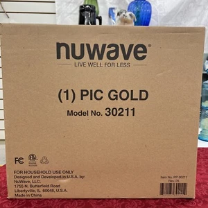 New Nuwave PIC Gold Precision Induction Cooktop Portable Hot Plate #30211 - Picture 1 of 3
