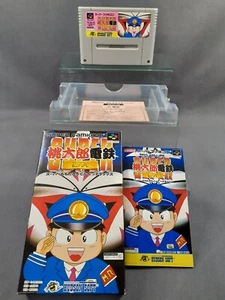 NINTENDO SUPER FAMICOM Super Momotaro Dentetsu DX boxed complete JP ver. - Picture 1 of 4
