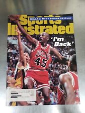 Sports Illustrated Magazine Vol. 82 No. 12 March 27, 1995 Michael Jordan Im Back