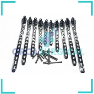 Bloqueo de tibia distal 4,6,8,10 y 12 placas de orificios L&R y tornillo LCP 102 piezas - Imagen 1 de 3