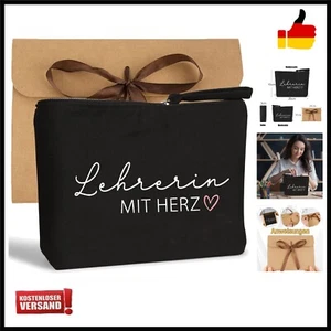 Lehrer Geschenk Abschiedsgeschenk Lehrerin, Lehrertasche, Klein Kosmetiktasch... - Bild 1 von 9