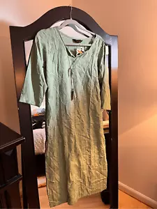 NEW AnjuShree Choice Indian Embroidered kurti No Pants L - Picture 1 of 2