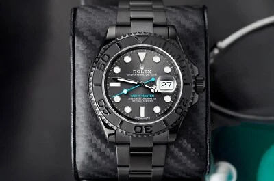 Reloj Rolex Yacht-Master 40 mm PVD/DLC recubierto de acero inoxidable y platino 116622 Foto 1 de 4