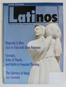 Vintage 1996 San Diego Latinos Magazine 1st Issue The City California USA #1 - Imagen 1 de 4
