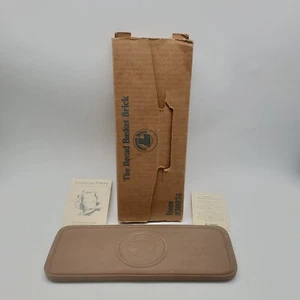 Vintage Longaberger Bread Basket Warming Brick With Box ~ Item # 30074 - Picture 1 of 8