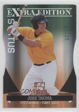 2011 Donruss Elite Extra Edition Prospects Emerald Status Die-Cut /25 Jose Osuna