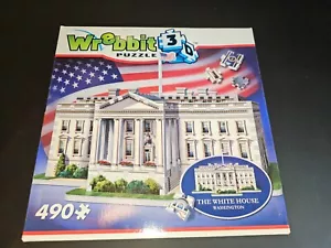 WREBBIT 3D Puzzle The White House Washington 490 Pieces Factory Sealed - Picture 1 of 3