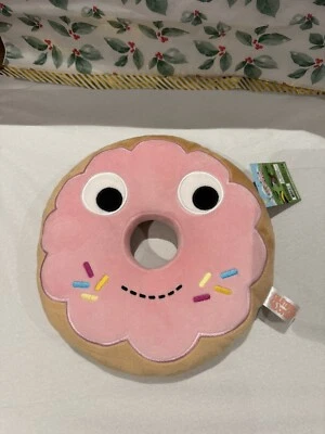 Yummy World Pink Donut Pillow - 10" Plush Toy - kidrobot - Image 1 of 4