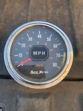 Vintage Auto Meter 3 1/4” Speedometer Autometer