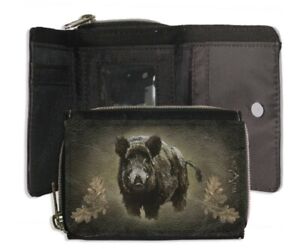 Wild boar wallet/ Portafoglio cinghiale/ Portefeuille sanglier - WILD ZONE