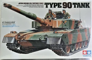 TAMIYA TYPE 90 TANK Japan Ground Self Defense Force 1:35 kit New 35208 - Picture 1 of 3
