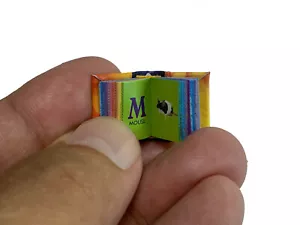 ABC miniature book 1:12 scale dollhouse English w/ illustrations 80 pag - Picture 1 of 2