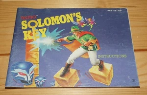 Solomon's Key Anleitung Spielanleitung Konsole Nintendo Nes - Bild 1 von 3