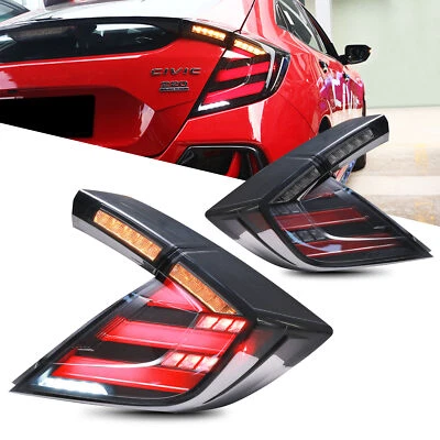  Luces traseras LED Mugen para Honda Civic Hatchback tipo R 2016-2021 luces traseras Foto 1 de 4
