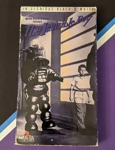 The Invisible Boy (1957 VHS) Sci-Fi 1950's Robby The Robot Herman Hoffman 50's - Picture 1 of 13
