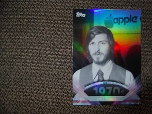 2011 TOPPS AMERICAN PIE STEVE JOBS APPLE FOUNDED iPHONE #122 **RARE FOIL** - Picture 1 of 2
