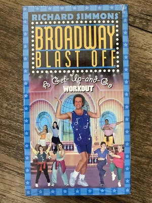 BROADWAY BLAST OFF VHS.RICHARD SIMMONS. BRAND NEW SEALED!  - Image 1 of 3