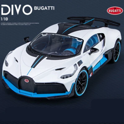 Large Size 1/18 Bugatti DIVO Alloy Sports Car Model Diecasts Metal Toy Gifts kid - Image 1 of 4