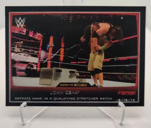 2015 Topps WWE Road to Wrestlemania #29 John Cena wrestling card - Picture 1 of 2