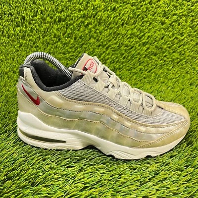 Nike Air Max 95 Premium 97 OG Niños Talla 4Y Gris Blanco Zapatos Atléticos Tenis Foto 1 de 4