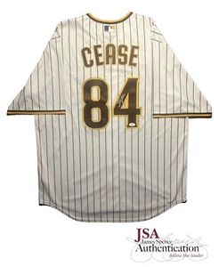 Dylan Cease Signed Authentic Nike San Diego Padres Jersey Auto ~ JSA COA - Picture 1 of 3