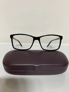 NIB Charriol pc75006 c02 black plastic men’s eyeglasses 56mm - Picture 1 of 7
