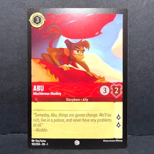 DISNEY LORCANA 2023 EL PRIMER CAPÍTULO ABU 103/204 COMÚN - Imagen 1 de 2