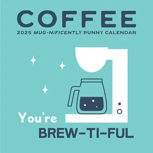 COFFEE - 2025 CALENDAR - BRAND NEW - 401991 - Picture 1 of 2