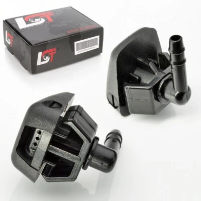 2x Washer Water Spray Nozzle Windscreen Washer Nozzle Front for Fiat Panda 169 Punto 188 - Image 1 of 4