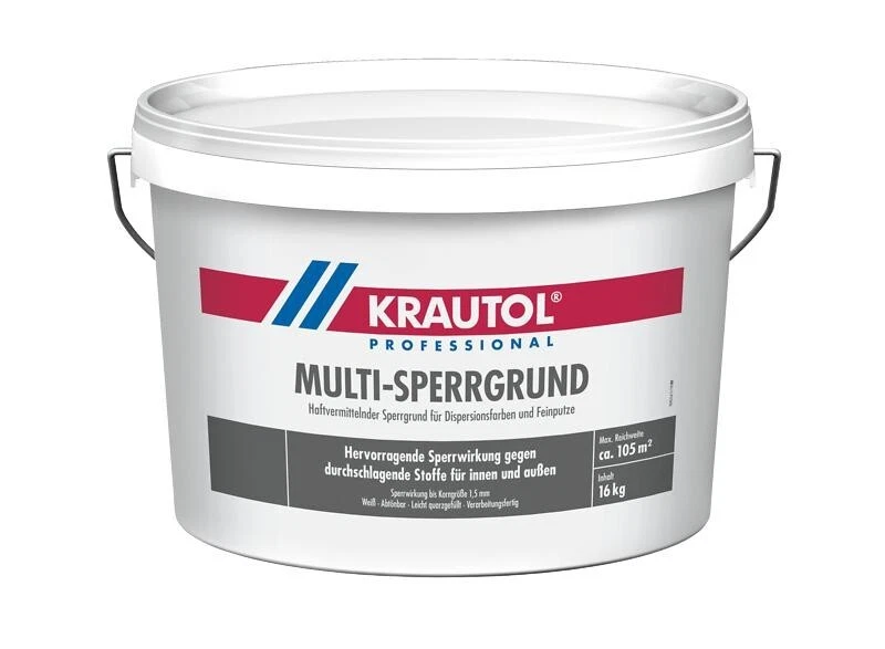 €5,62 kg 16 kg KRAUTOL Multisperrgrund weiße Isolierfarbe haftvermittelnd