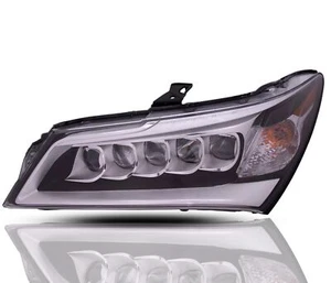 For Acura 2014-2016 MDX SH-AWD,Base Left Side CAPA LED Headlamps with Bulbs, DRL - Picture 1 of 9