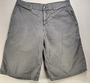 Pantalones Cortos Dickies Para Hombre Talla 32 Gris Suave Aspecto Usado Algodón Trabajo Viaje 10" Entrepierna - Imagen 1 de 7