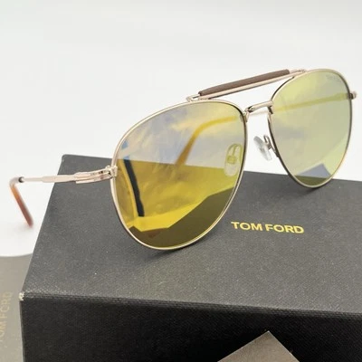 Gafas de sol Tom Ford Sean TF0536 28Z 60-14-140 oro rosa gradación llama excelentes Foto 1 de 4
