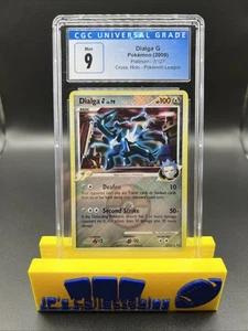 2009 Pokemon Platinum Dialga G 7/127 CGC 9 Mint Card Holo Cross Pokemon League - Picture 1 of 2