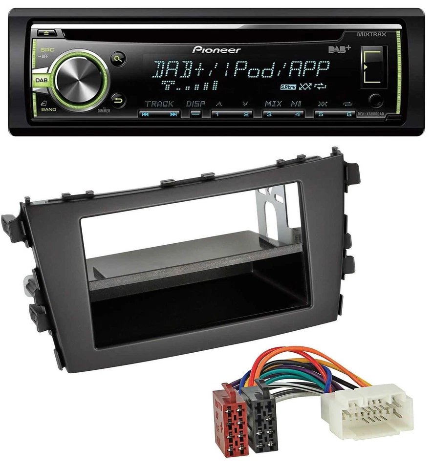 Pioneer DAB USB MP3 AUX CD Autoradio für Suzuki Celerio (LF, ab 2014) - Bild 1 von 4