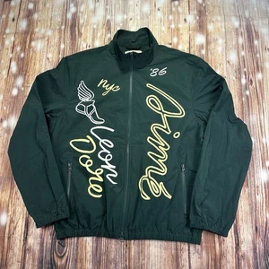 Aime Leon Dore Wingfoot Trainingsjacke in Pine Grove Green Grafikdruck Medium - Bild 1 von 13