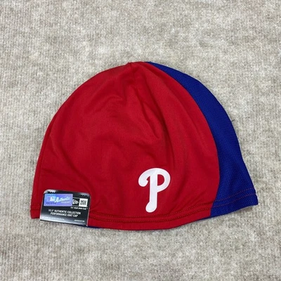 Philadelphia Phillies Beanie Knit Hat New Era Performance 2011 Playoffs Dugout - Image 1 of 4