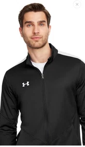 Under Armour Herren Rival Strickjacke Gr. XL Full Zip Herbst sportlich schwarz - Bild 1 von 3
