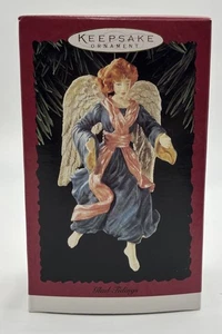 Vintage 1996 Hallmark Keepsake Decorazione Natalizia Buona Novella Angelo - Foto 1 di 7