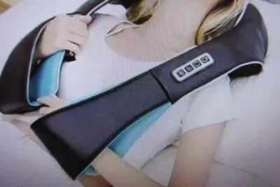 Novo Massageador de Pescoço Mo Cuishle Shiatsu Ombro Traseiro com Calor Elétrico Profundo - Imagem 1 de 4