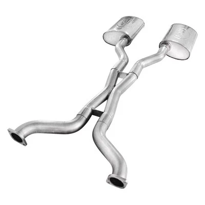 For Ford Crown Victoria 03-11 Exhaust System 304 SS Turbo Chambered Cat-Back - Image 1 of 2