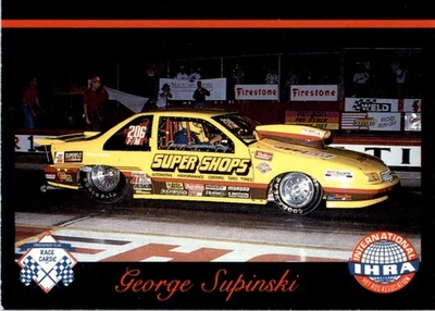 George Supinski - 1989 Checkered Flag IHRA - #26 - Racing - Image 1 of 2