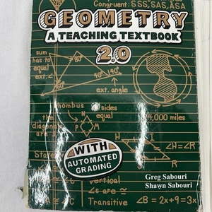 Teaching Textbooks Geometry 2.0 Complete 12 Disc CD-ROM Set Curriculum Math - Bild 1 von 3