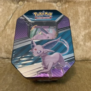 Pokemon Karten TCG Espeon V Heroes Tin Brandneu Sealed Pokemon 4 Booster Packs * - Bild 1 von 6