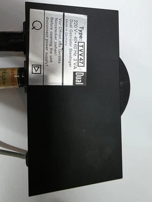 Plattenspieler Vorverstärker Dual TVV 47 Phono Entzerrer   - Bild 1 von 2