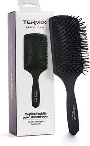 Termix Cepillo De Pelo Neumático Para Desenredar, Color Negro, Con Mango Antides - Imagen 1 de 10