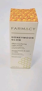 Farmacy Honeymoon Glow AHA Resurfacing Night Serum 30ml/1oz Full Sz - Picture 1 of 7