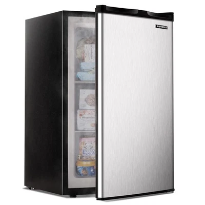 Euhomy Upright freezer, 3.0 Cubic Feet, Single Door Compact Mini Freezer with - Image 1 of 4